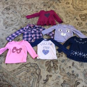 Bundle of cute fall 2t shirts